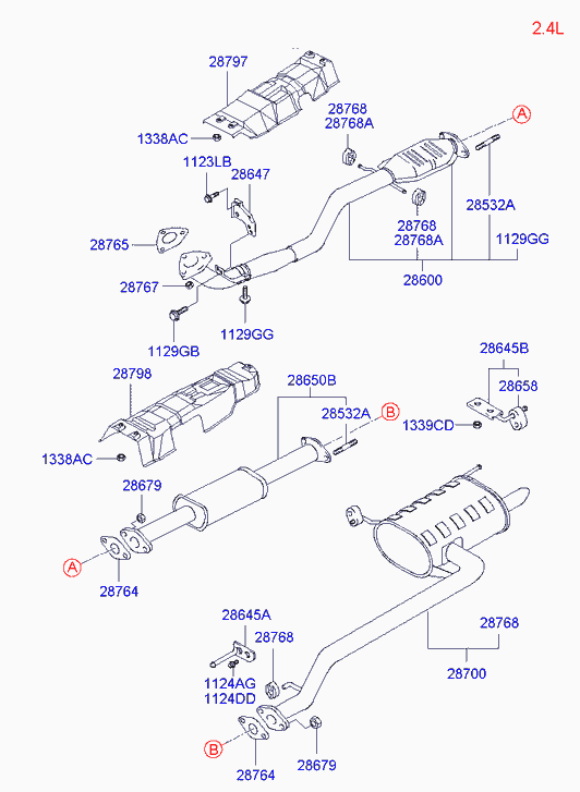 KIA 28785 38510 - Втулка стабилизатора unicars.by