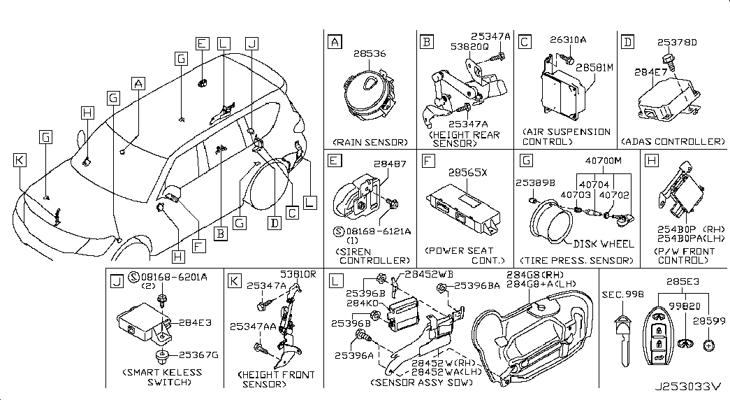 NISSAN 40700-6WY0A - Датчик давления в шинах unicars.by