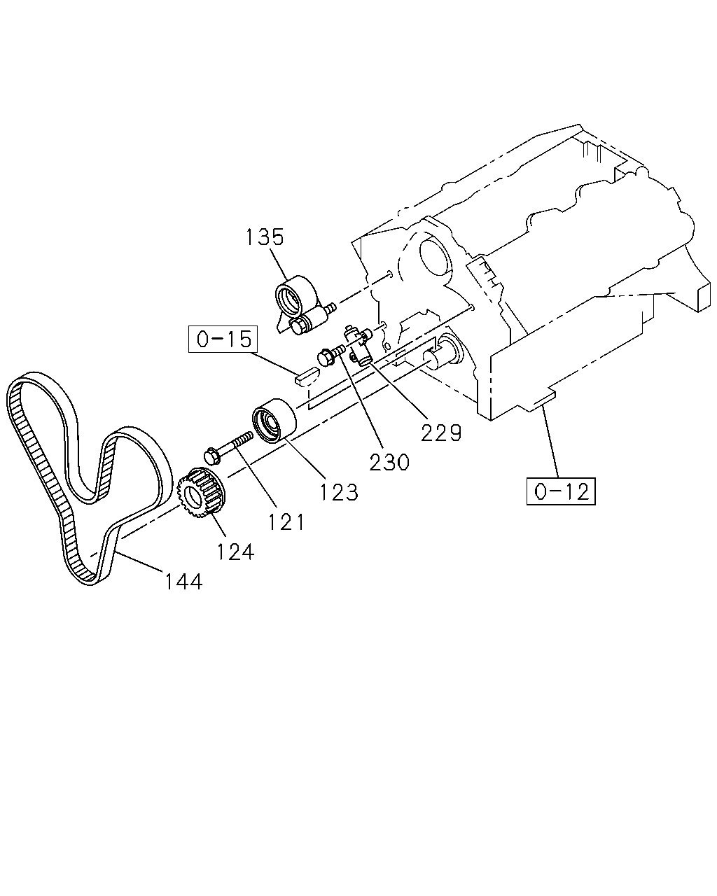 Honda 8-97136-321-0 - Зубчатый ремень ГРМ unicars.by