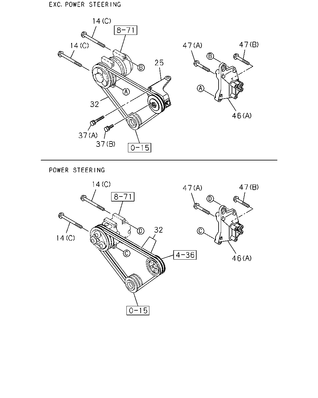 ISUZU 8-98088-385-0 - Клиновой ремень, поперечные рёбра unicars.by