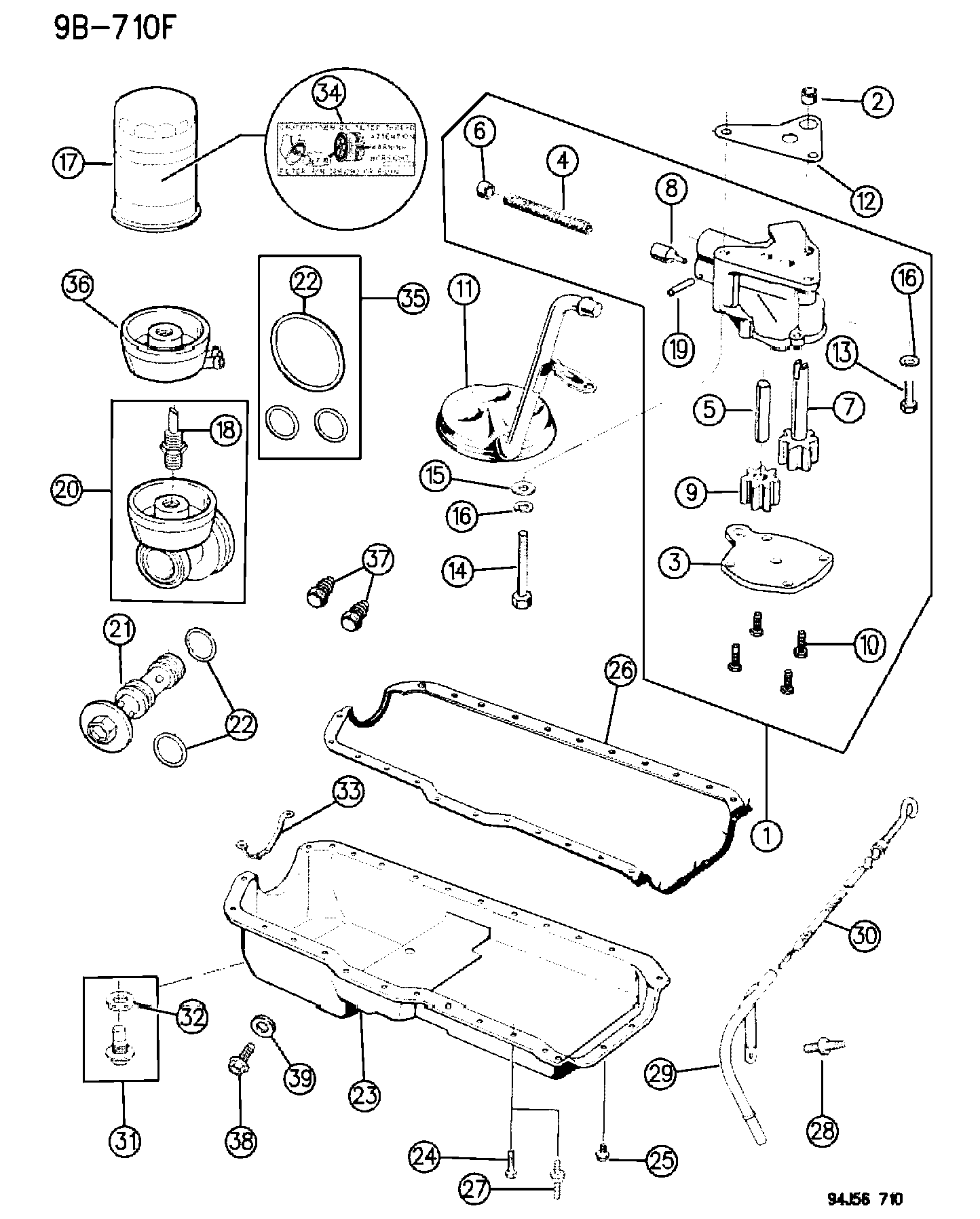 Dodge 5281 090 - Масляный фильтр unicars.by