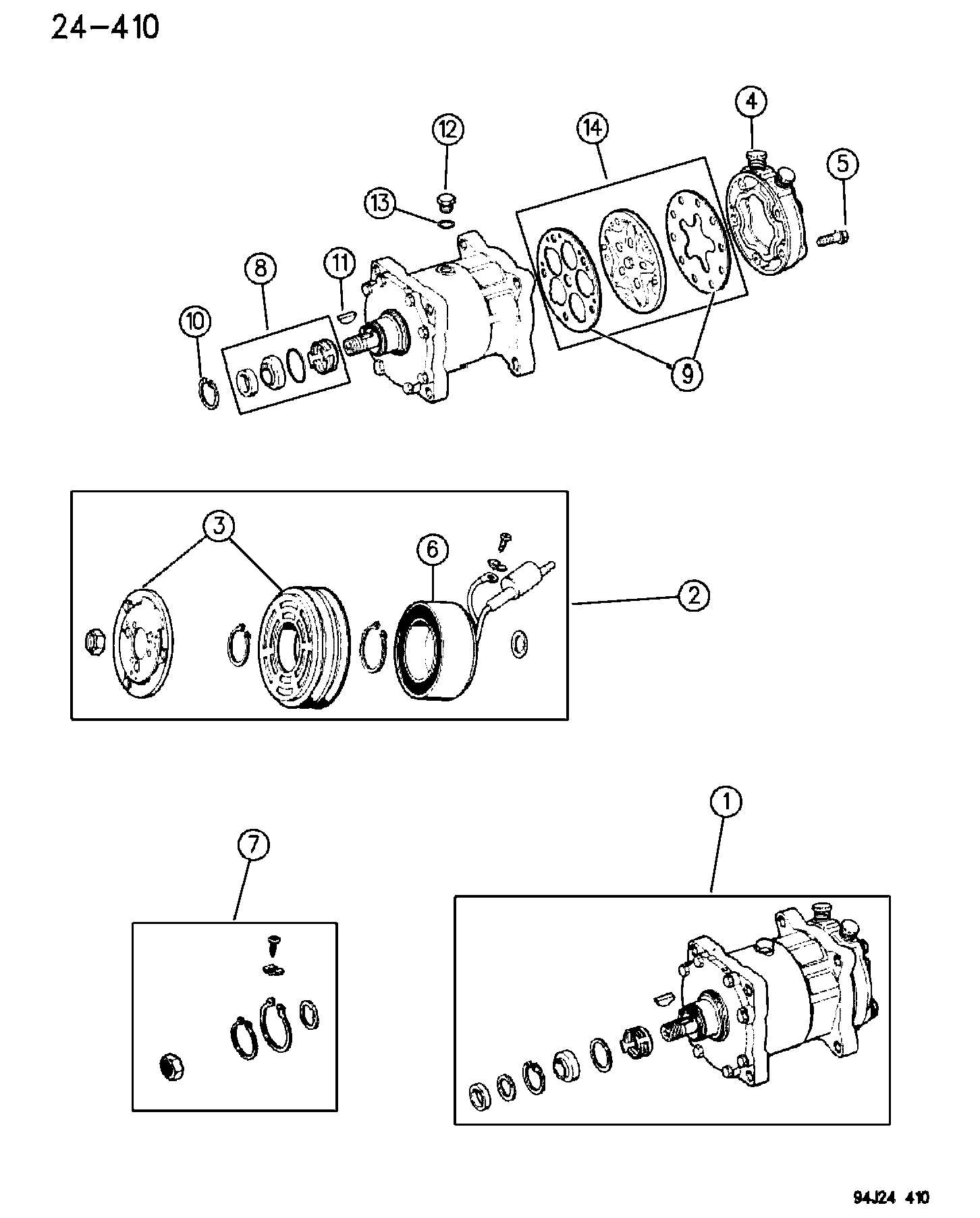 Volvo 479 8258 - Компрессор кондиционера unicars.by