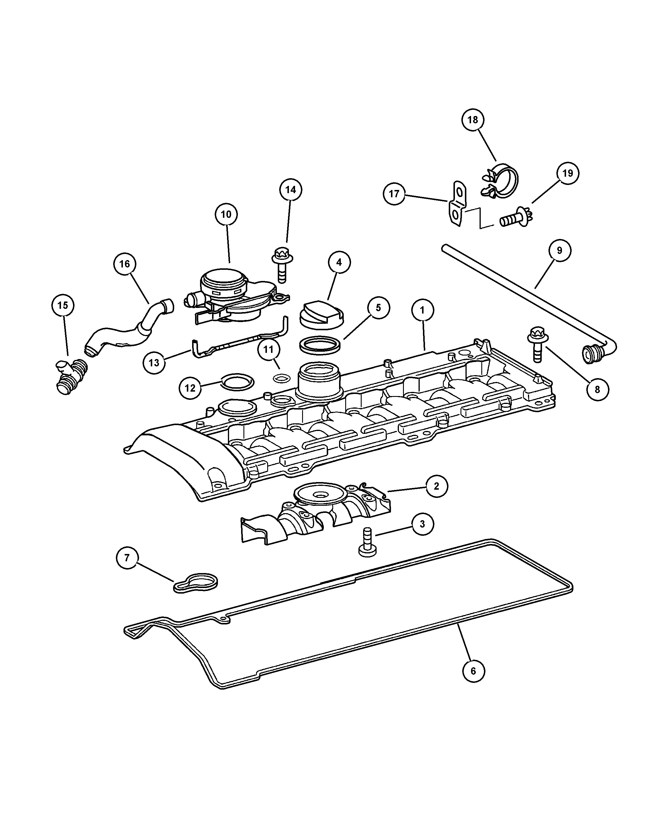 Dodge 5080 172AA - Крышка, заливная горловина unicars.by