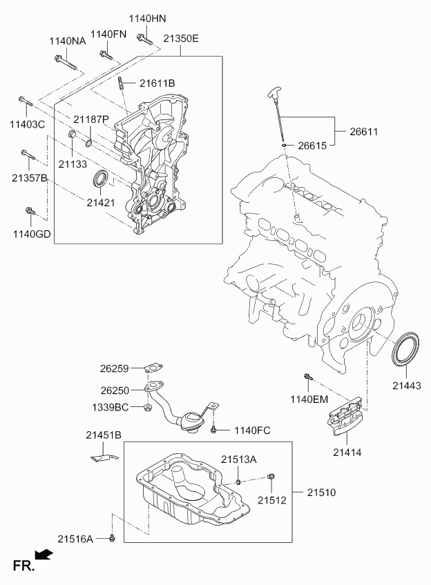 KIA 214212E300 - Уплотняющее кольцо, распредвал unicars.by