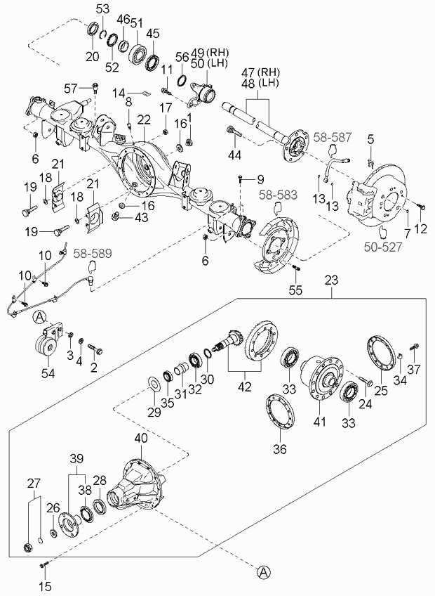 Hyundai 0S113-33-067 - Комплект подшипника ступицы колеса unicars.by