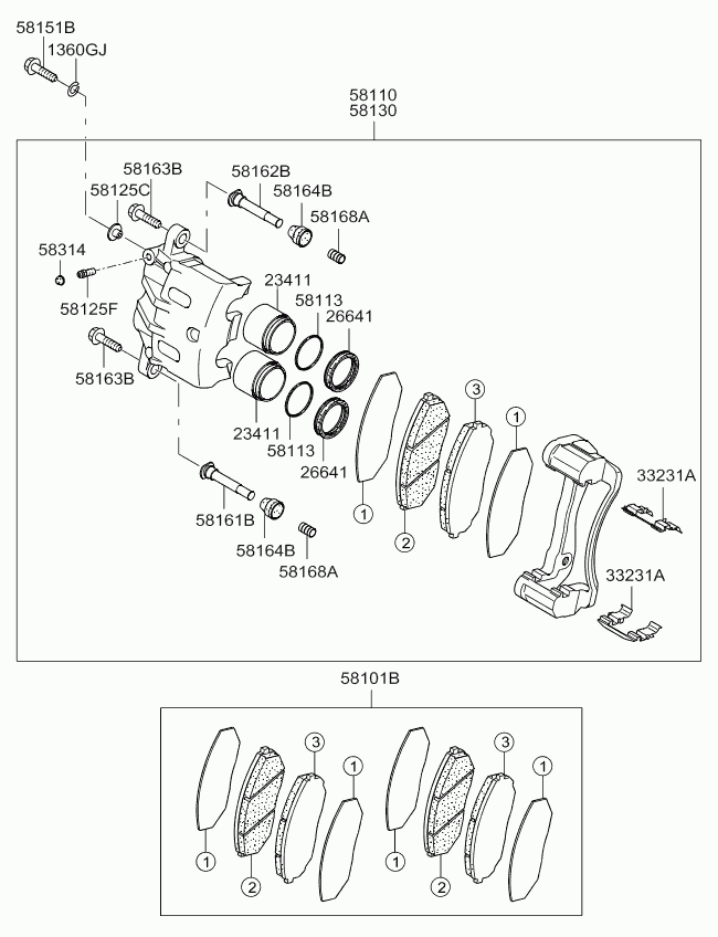 KIA 1360212006K - Washer - spring unicars.by