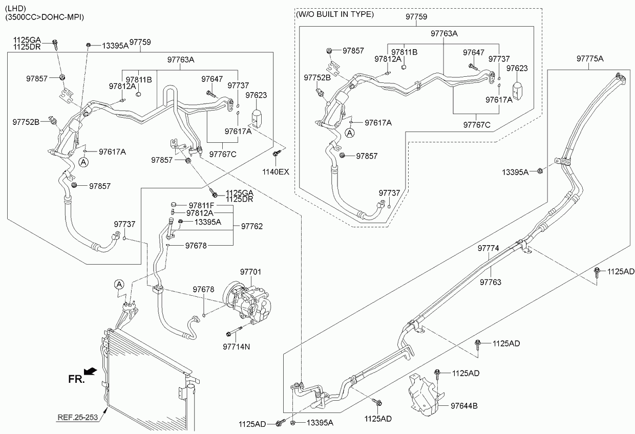 KIA 977012P310 - Компрессор кондиционера unicars.by