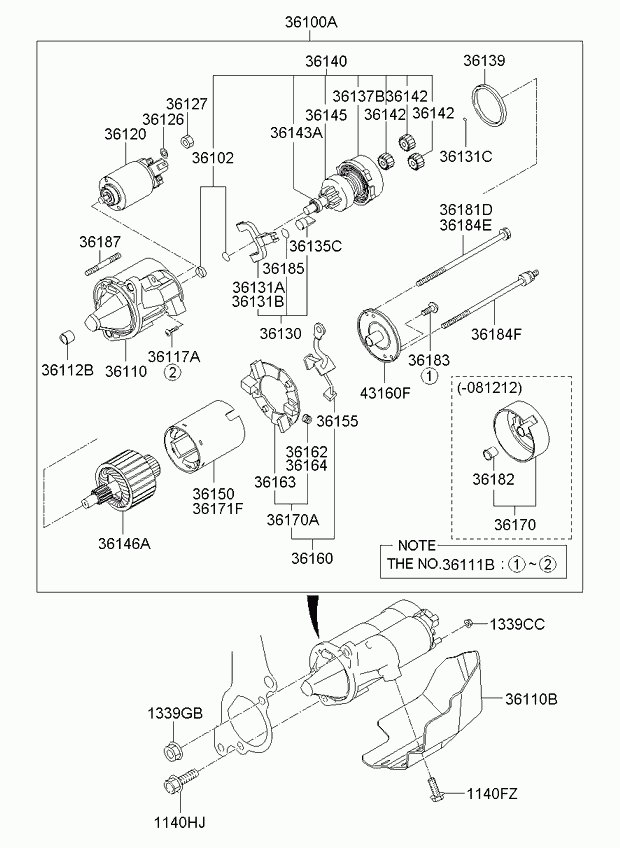 Hyundai 36150-37300 - Armature assy unicars.by