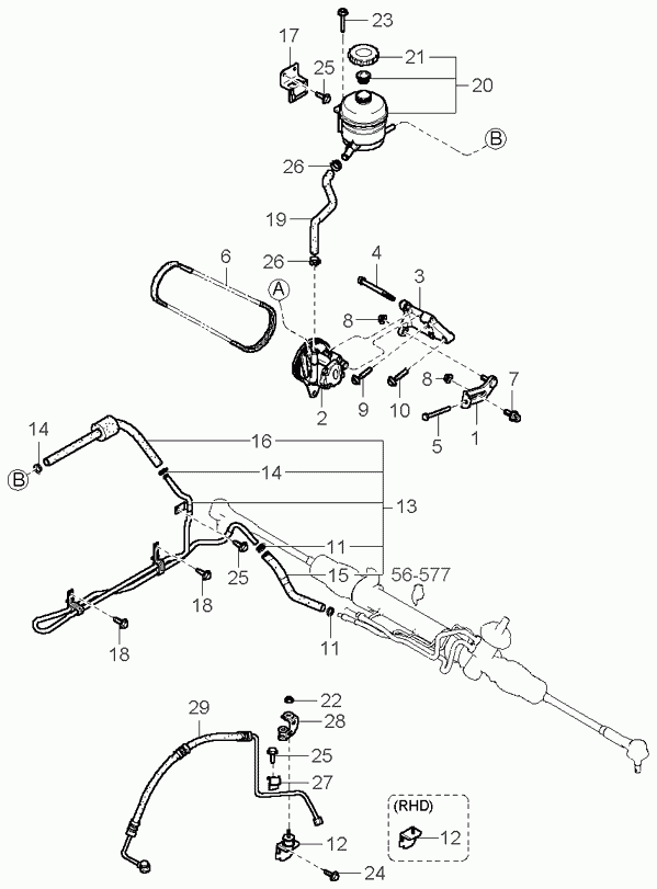 KIA 0K2A132C17 - Лампа накаливания, фара дневного освещения unicars.by