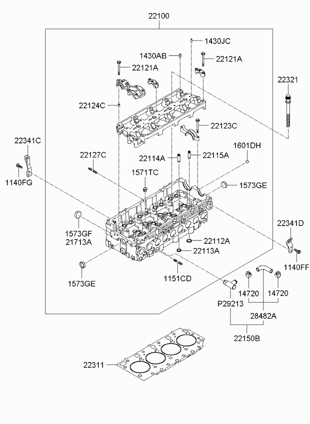 KIA 1472024006 - Лампа накаливания, фара дневного освещения unicars.by