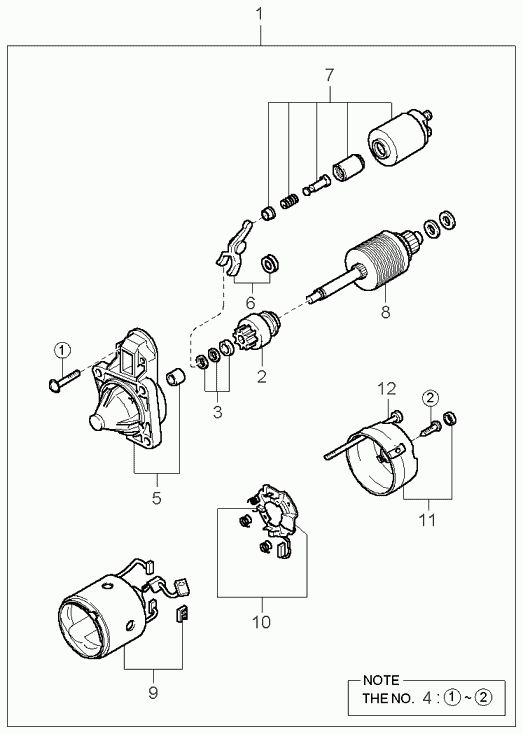 MAZDA MB63018X45 - Clutch - over running unicars.by