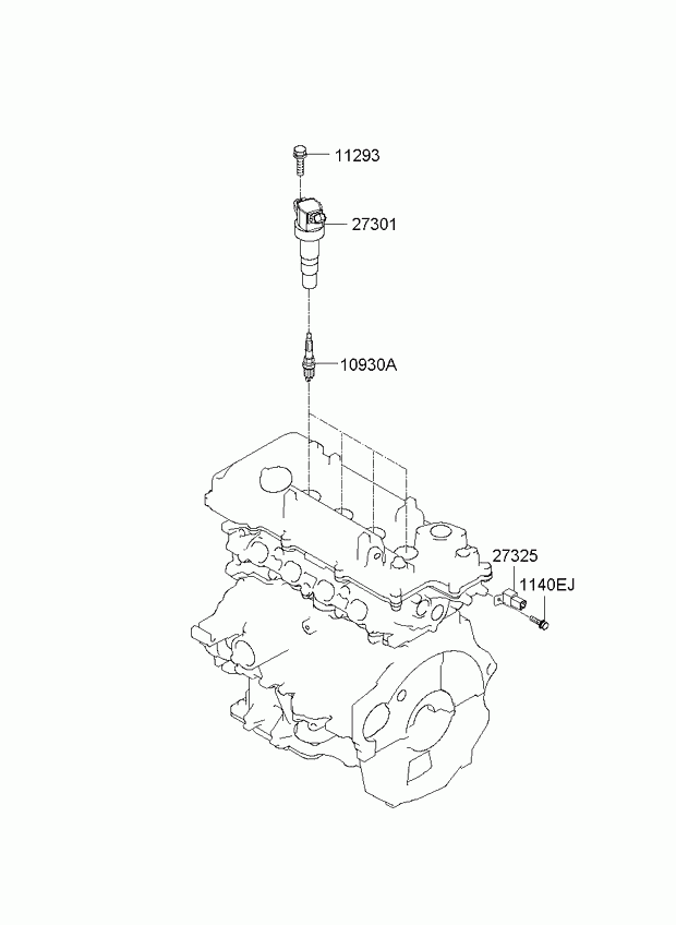 Hyundai 18846 11060 - Свеча зажигания unicars.by