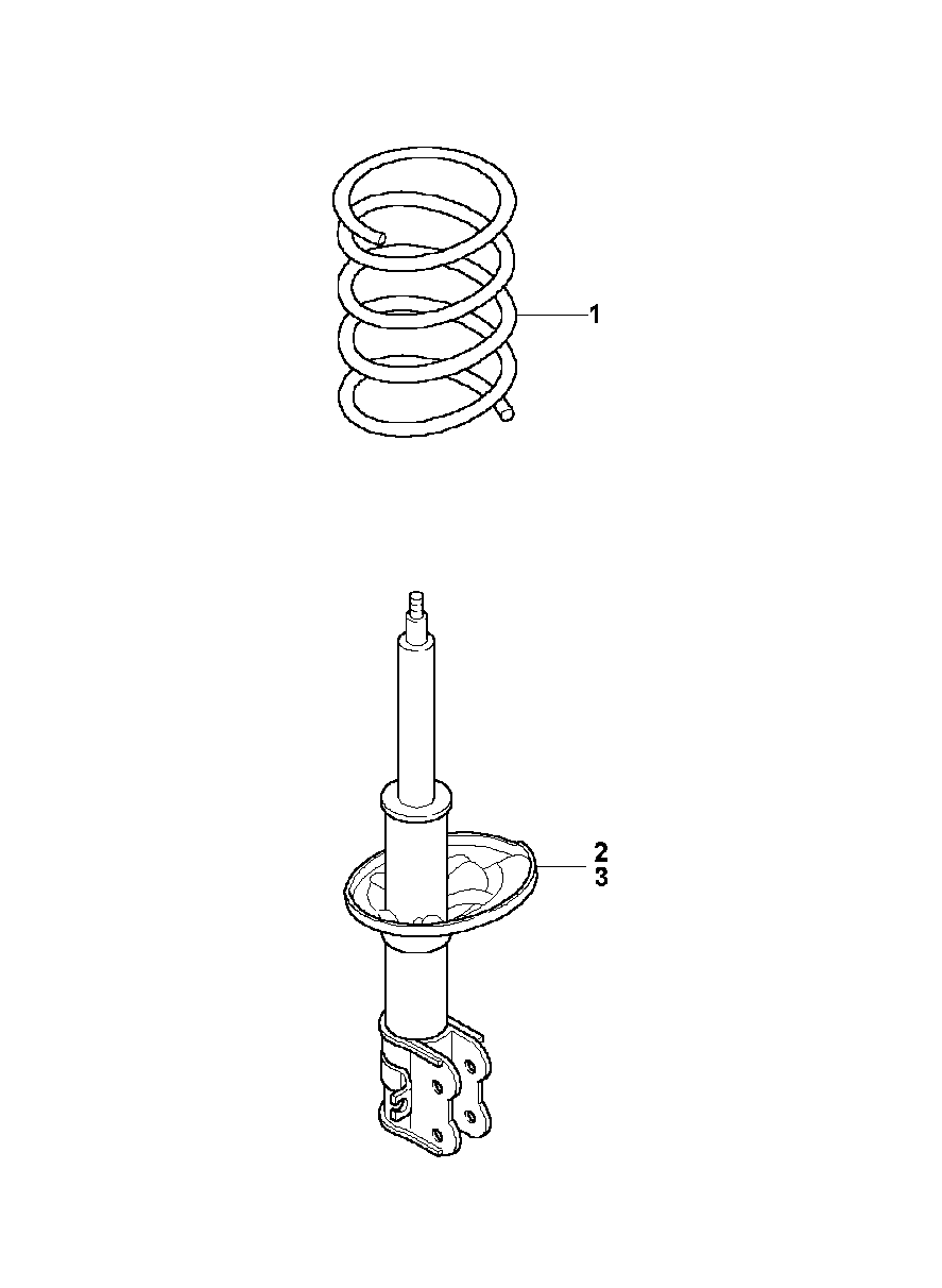 KIA 0K9A2-34-011B - Пружина ходовой части unicars.by