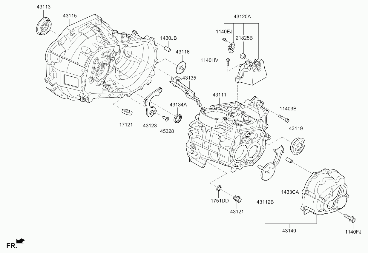 KIA 4311939070 - Уплотнительное кольцо вала, приводной вал unicars.by