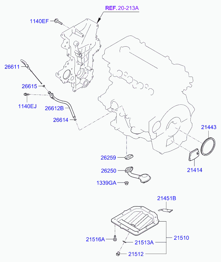 KIA 266152B000 - Прокладка, впускной коллектор unicars.by