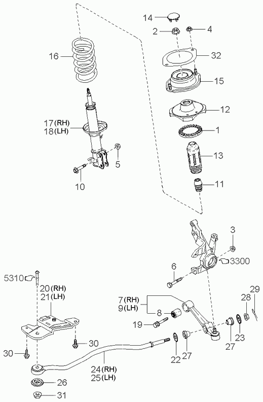 Hyundai 0K30B34011 D - Пружина ходовой части unicars.by