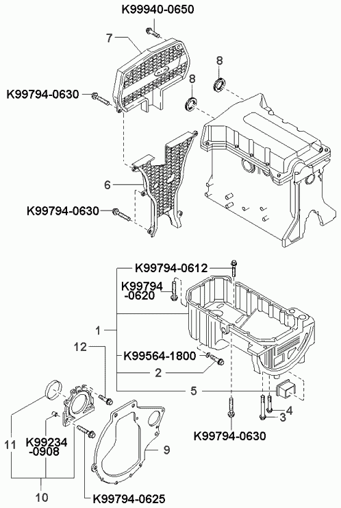 Hyundai 0B6S710404A - Резьбовая пробка, масляный поддон unicars.by