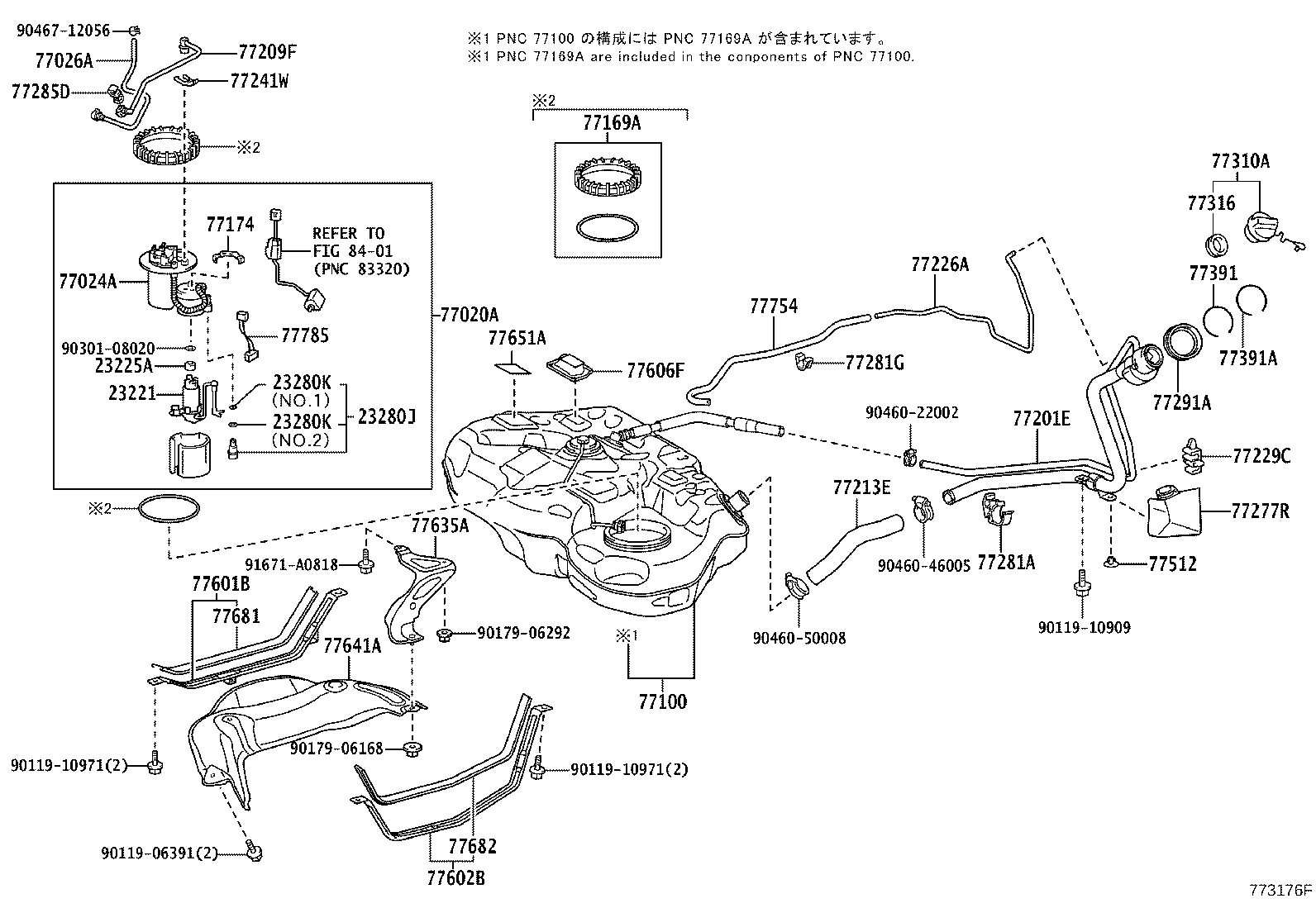 TOYOTA 23220-37130 - Топливный насос unicars.by