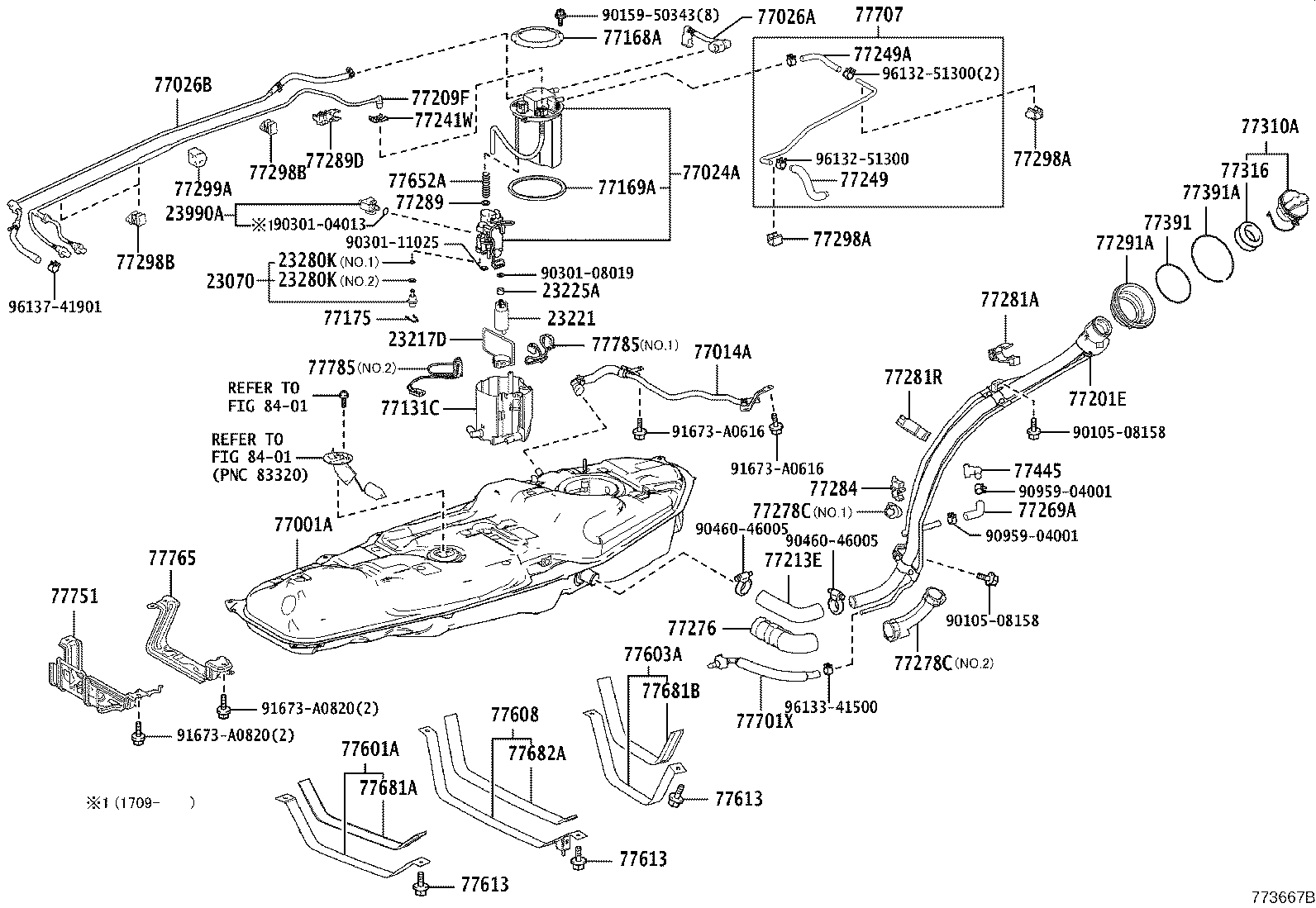 TOYOTA 2322136030 - Топливный насос unicars.by