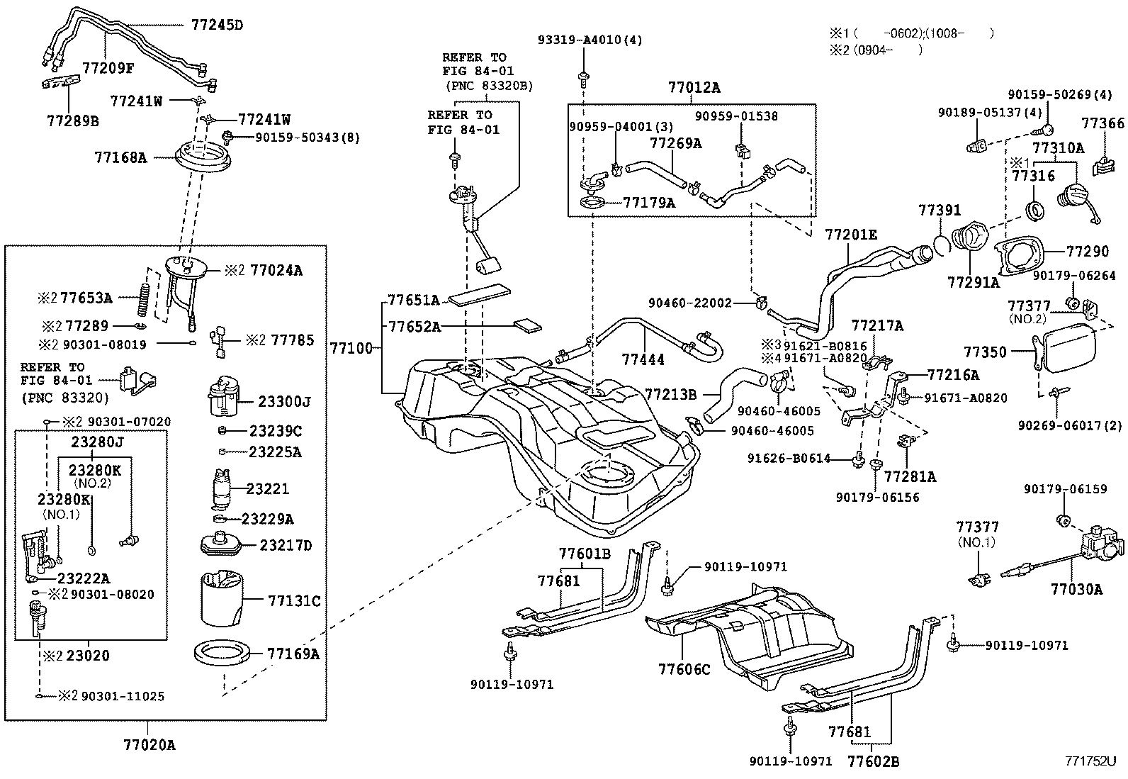 TOYOTA 2330031140 - Топливный фильтр unicars.by