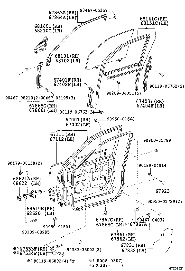 TOYOTA 9046705157 - Лампа накаливания, фара дневного освещения unicars.by