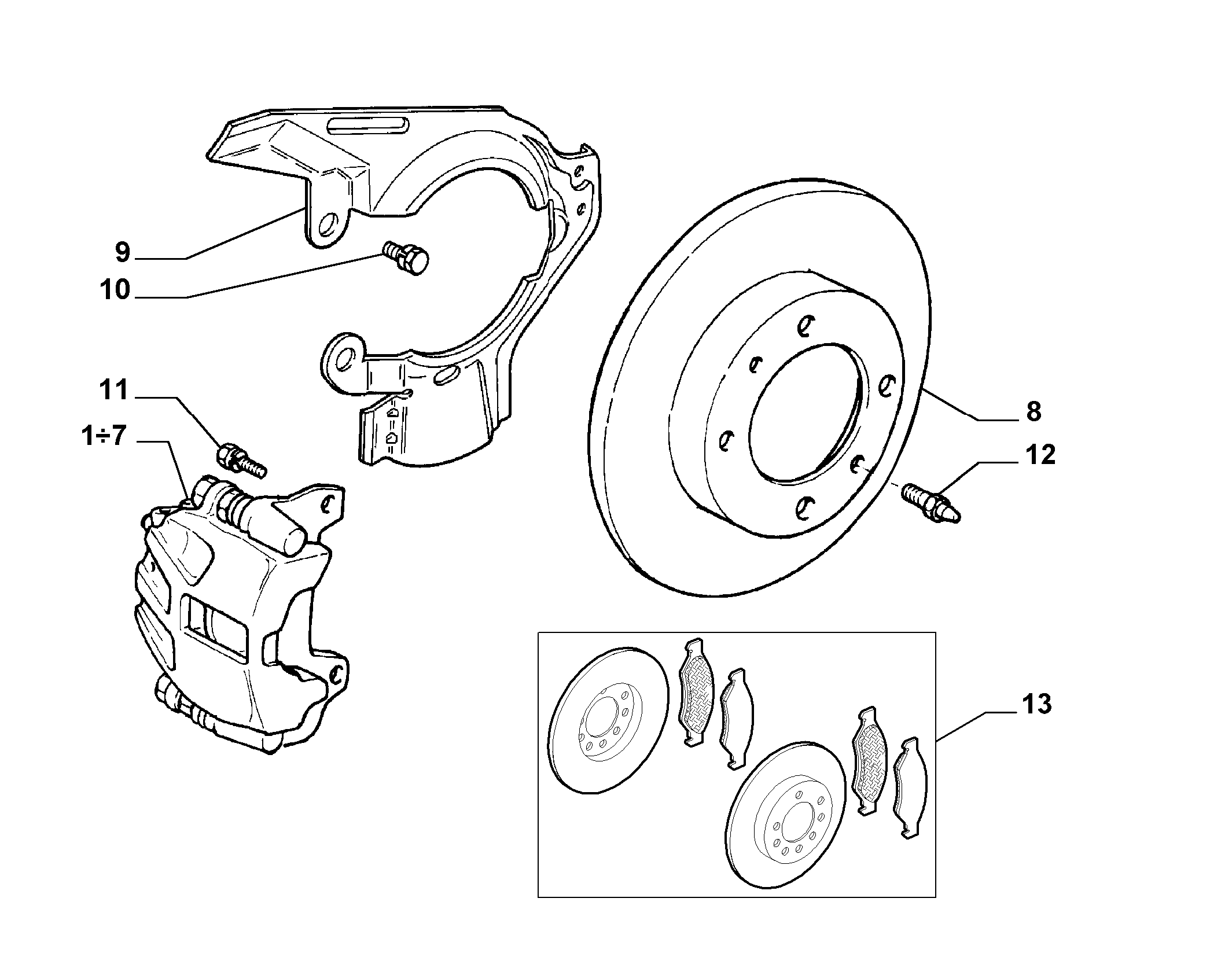 Alfa Romeo 71769483 - Тормозной диск unicars.by