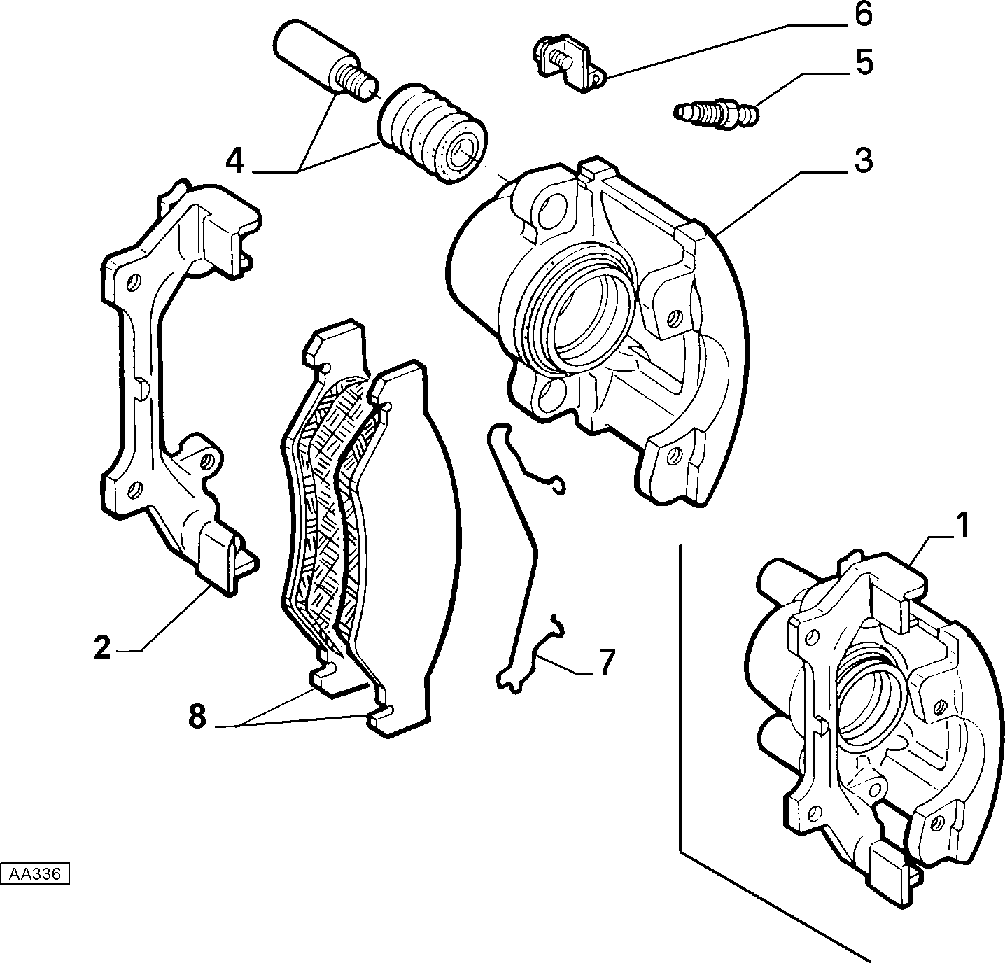 FIAT 9947129 - Тормозной суппорт unicars.by