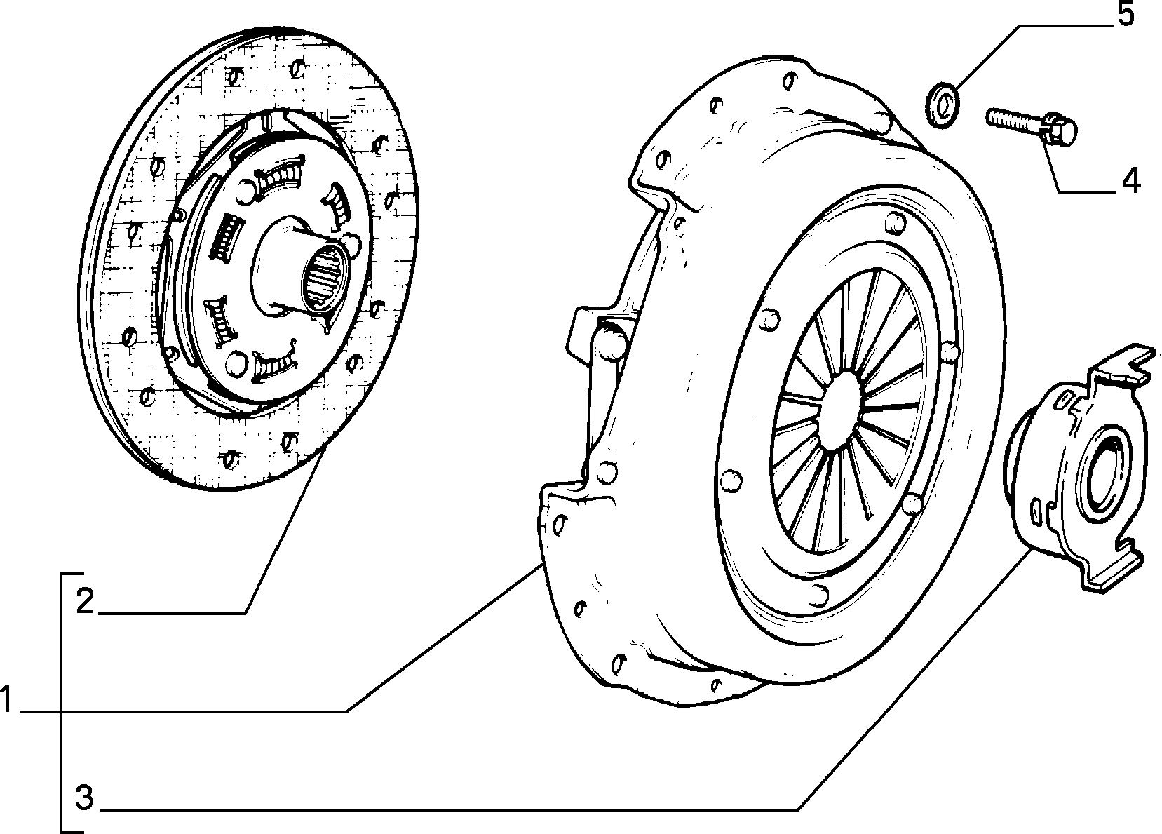 Lancia 46821337 - Выжимной подшипник сцепления unicars.by