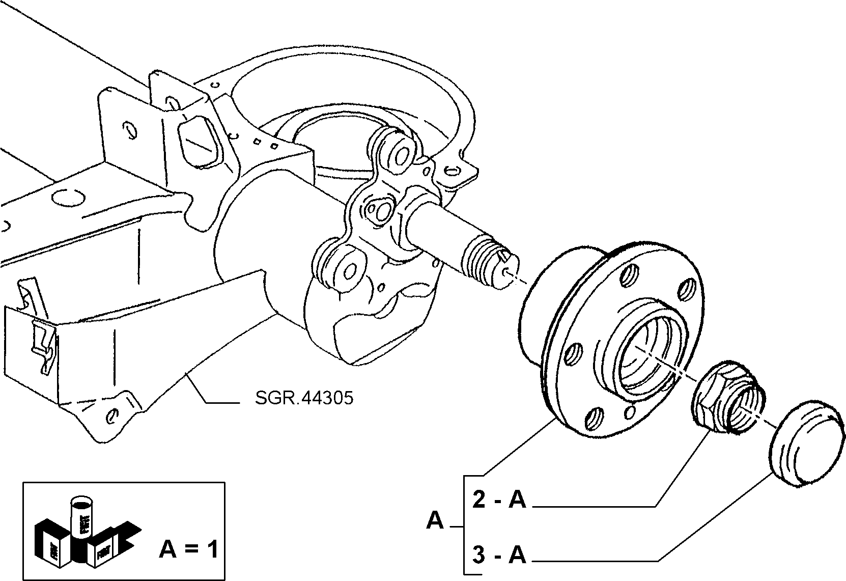 FIAT 9403350718 - Комплект подшипника ступицы колеса unicars.by