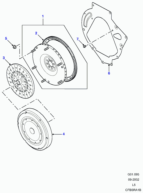 Land Rover NH108041L - Гайка, выпускной коллектор unicars.by