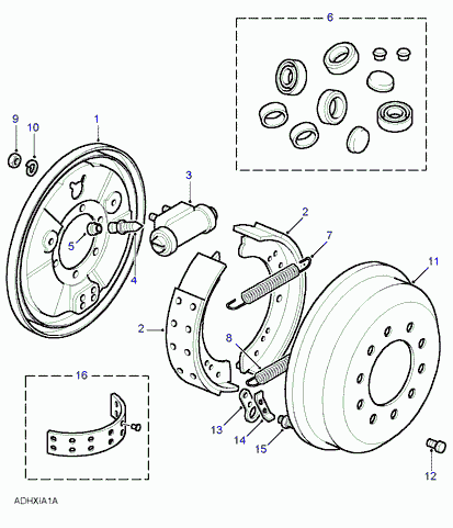 Rover 576973 - Тормозной барабан unicars.by