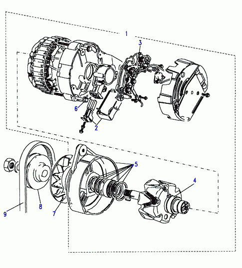 Land Rover ETC 7939 - Клиновой ремень, поперечные рёбра unicars.by