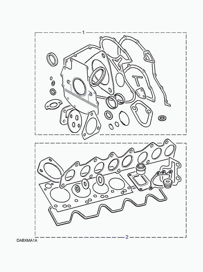 Land Rover STC 2159 - Комплект прокладок, стержень клапана unicars.by