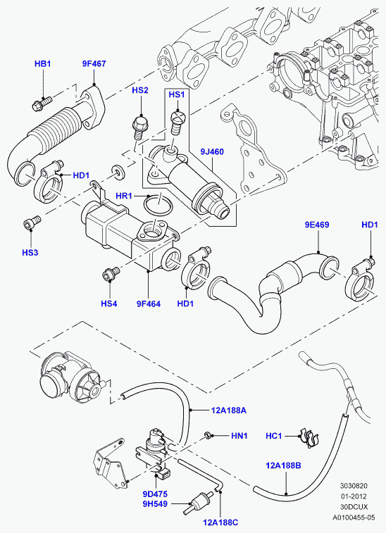 Land Rover PHB 000450 - Топливный фильтр unicars.by