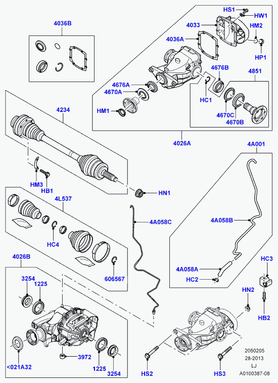 Rover TDR 000130 - Пыльник, приводной вал unicars.by