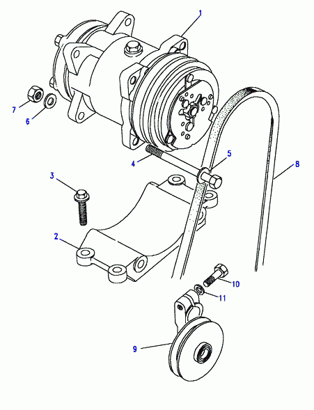 Land Rover ETC 9009 - Клиновой ремень, поперечные рёбра unicars.by