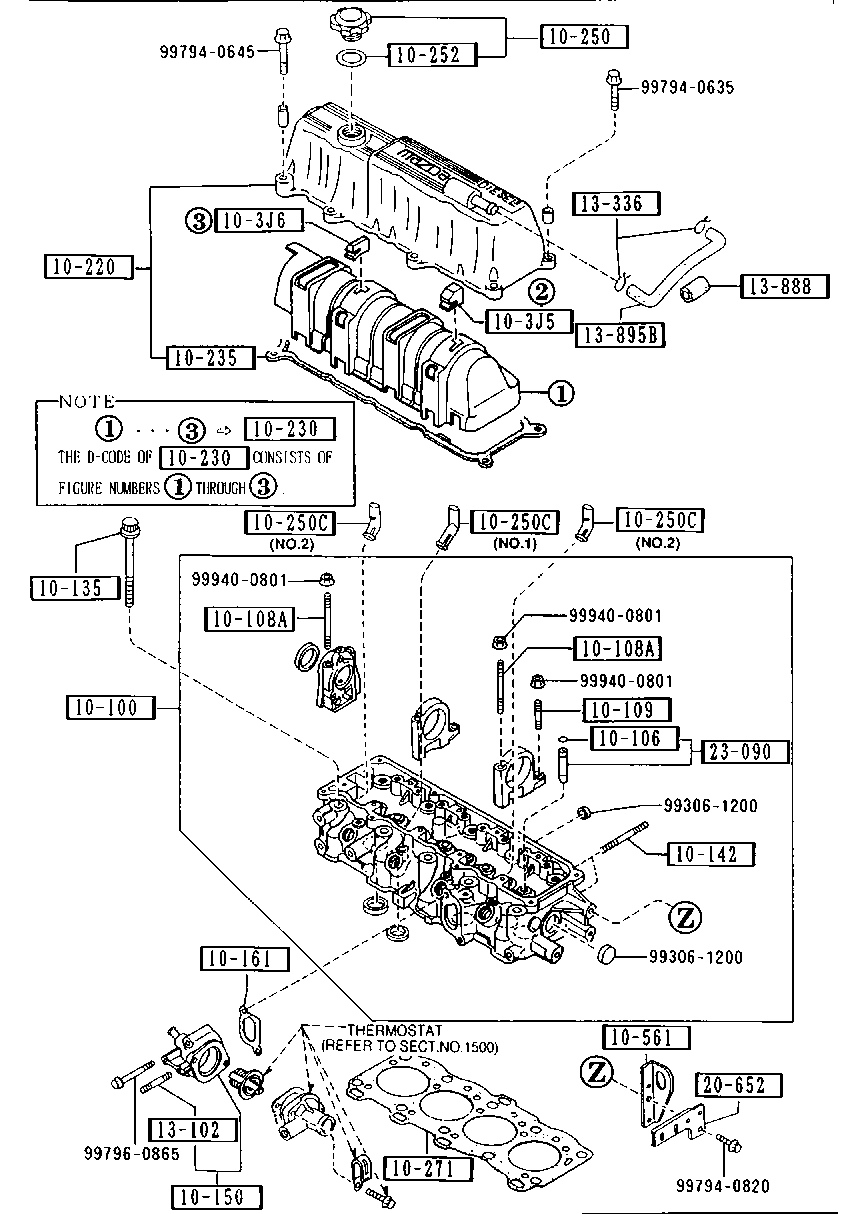 MAZDA 99796-0865 - Болт, система выпуска unicars.by