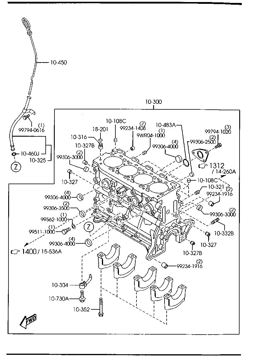 MAZDA 9954-10-0907 - Прокладка, болт крышка головки цилиндра unicars.by