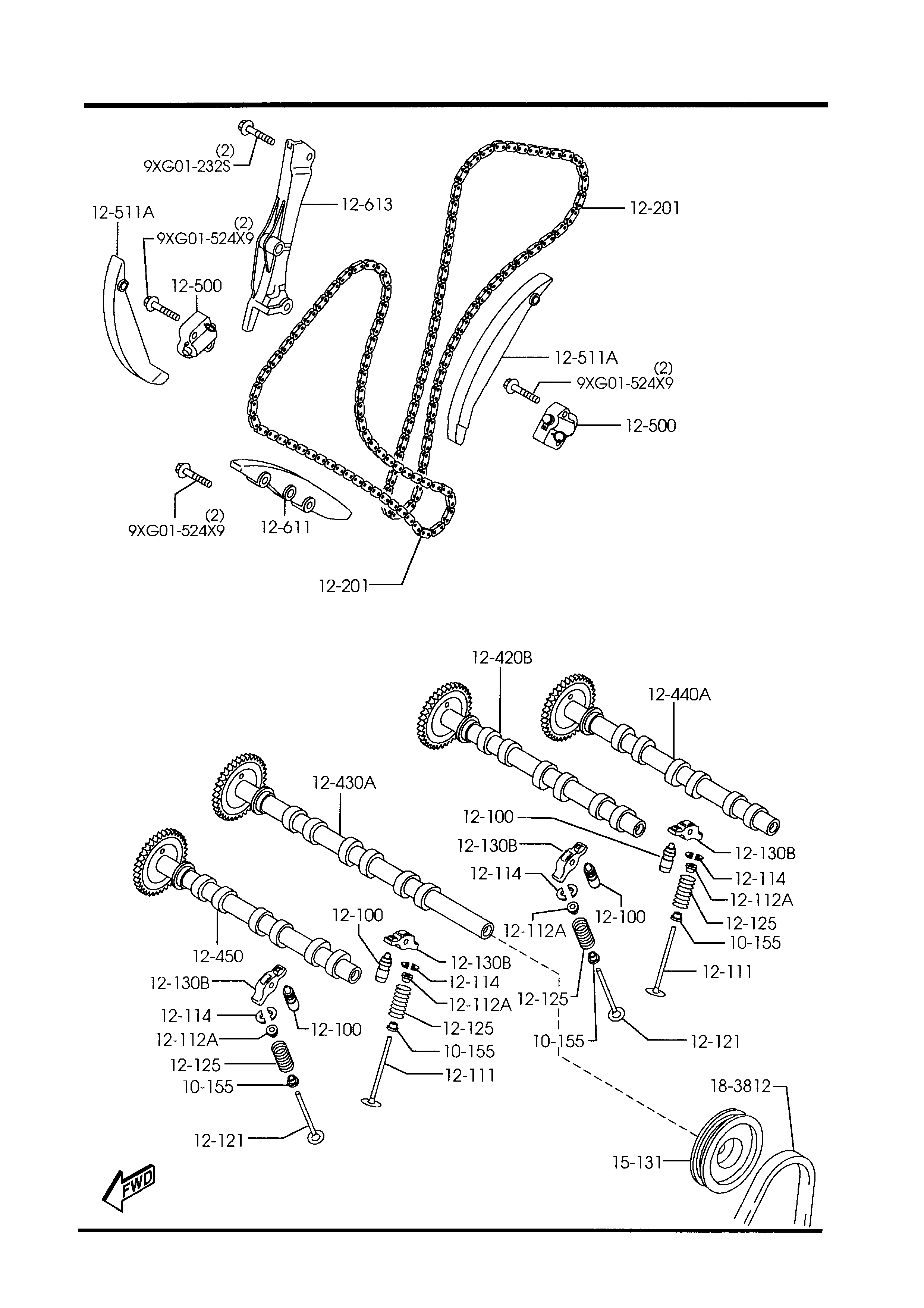 MAZDA GY01-18-381 - Поликлиновой ремень unicars.by