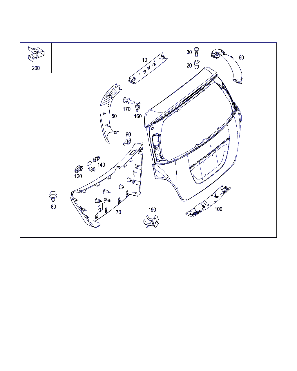 Mercedes-Benz A 000 991 63 98 - Зажим, клипса, молдинг unicars.by