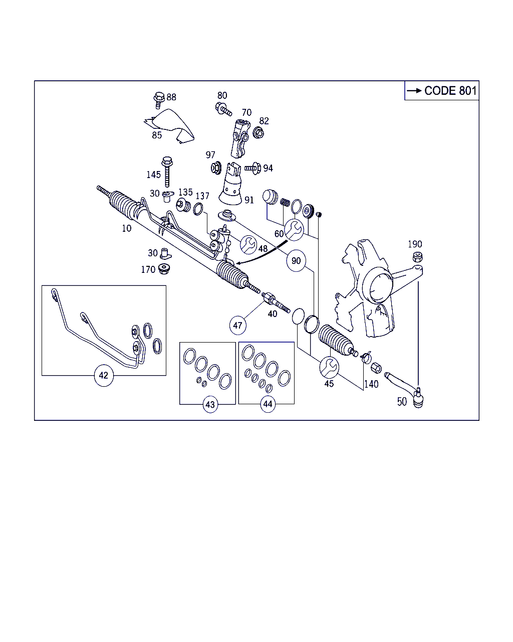 Mercedes-Benz A 140 990 09 58 - Свеча зажигания unicars.by