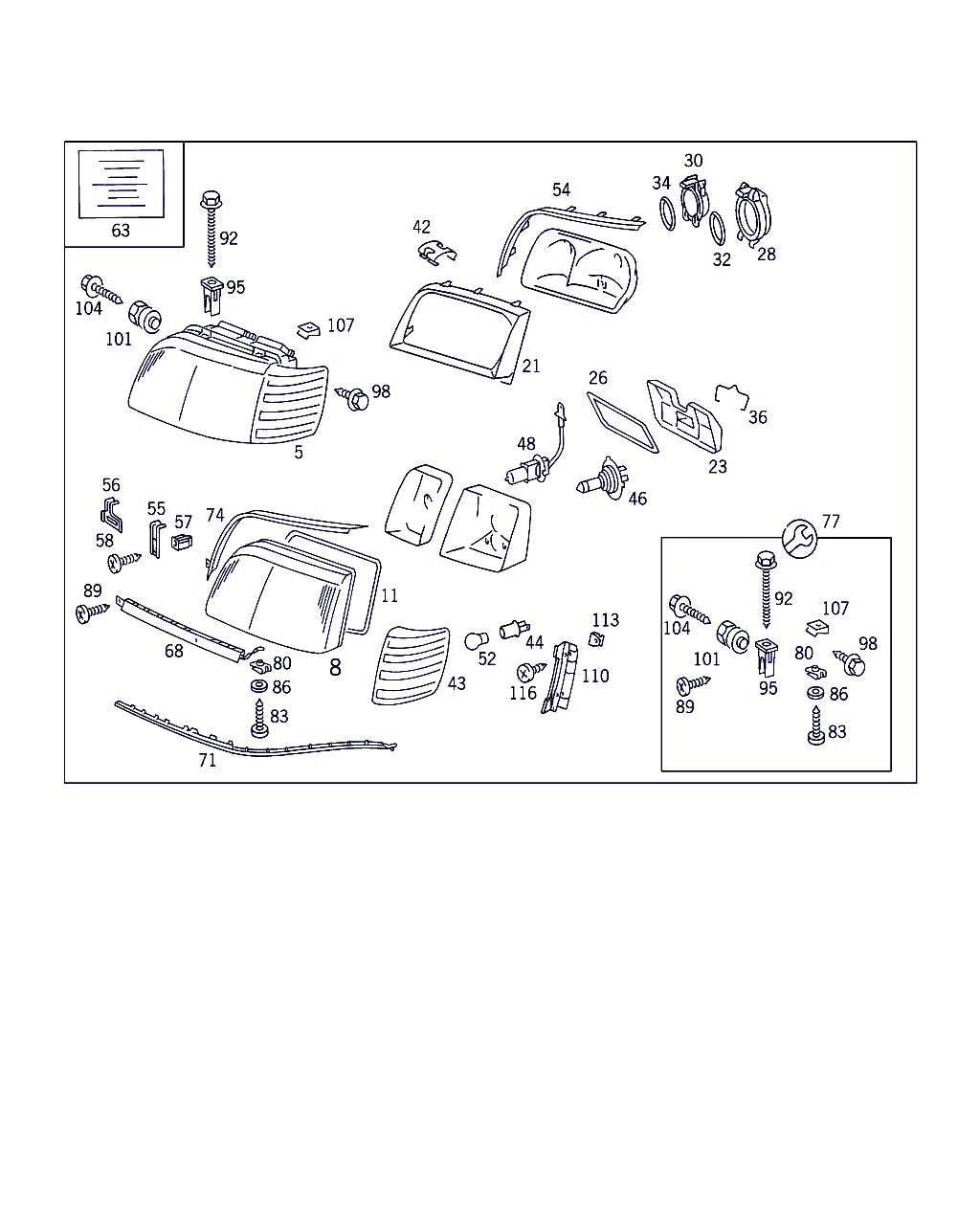 Mercedes-Benz N 000000 000460 - Лампа накаливания, основная фара unicars.by