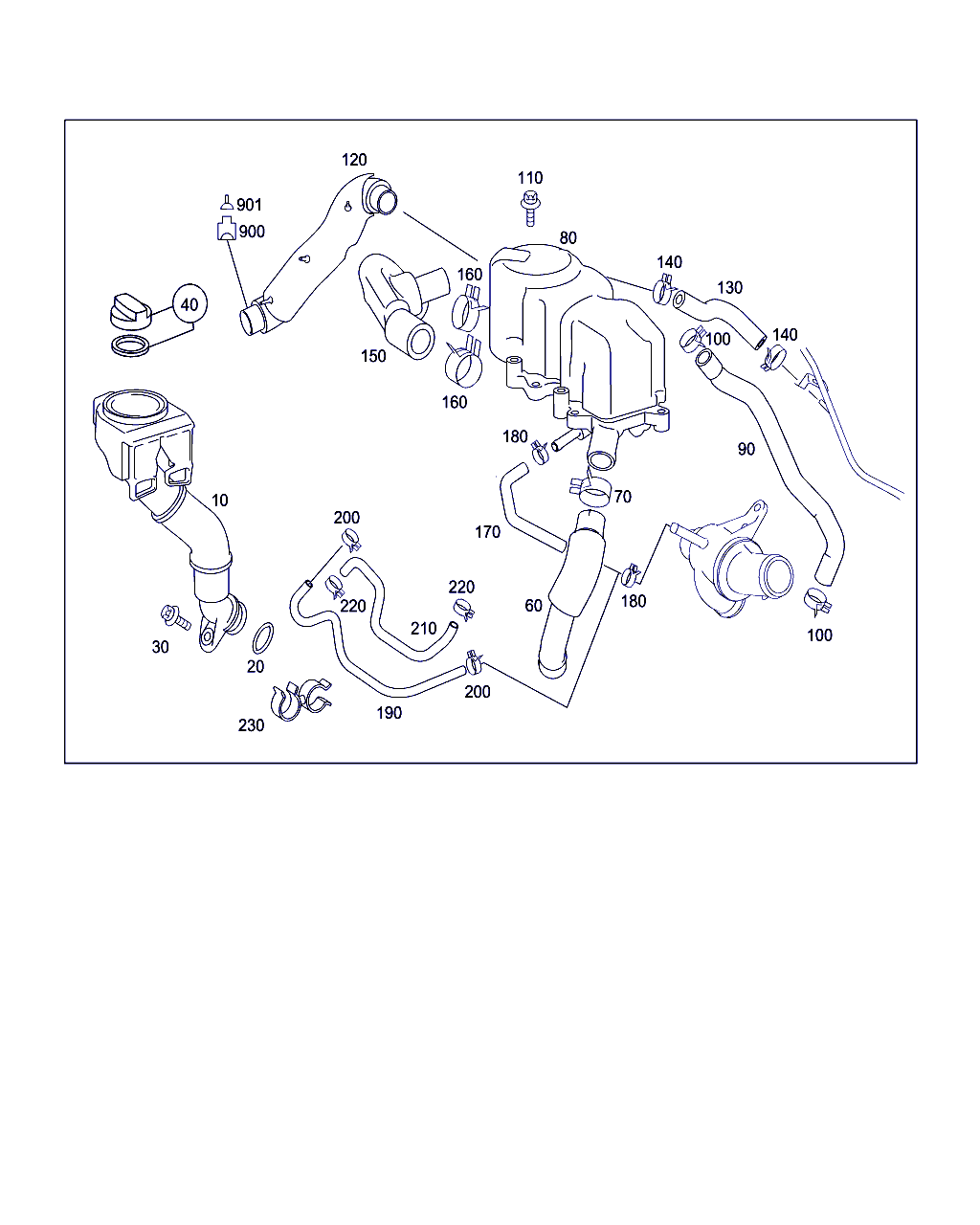 Mercedes-Benz A 000 010 03 01 - Крышка, заливная горловина unicars.by