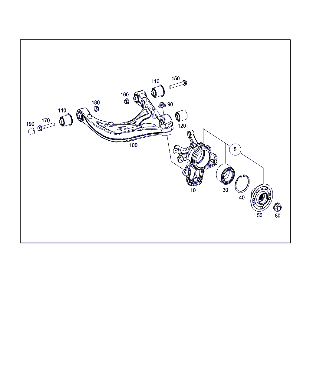 Mercedes-Benz A 166 350 01 08 - Шаровая опора, несущий / направляющий шарнир unicars.by