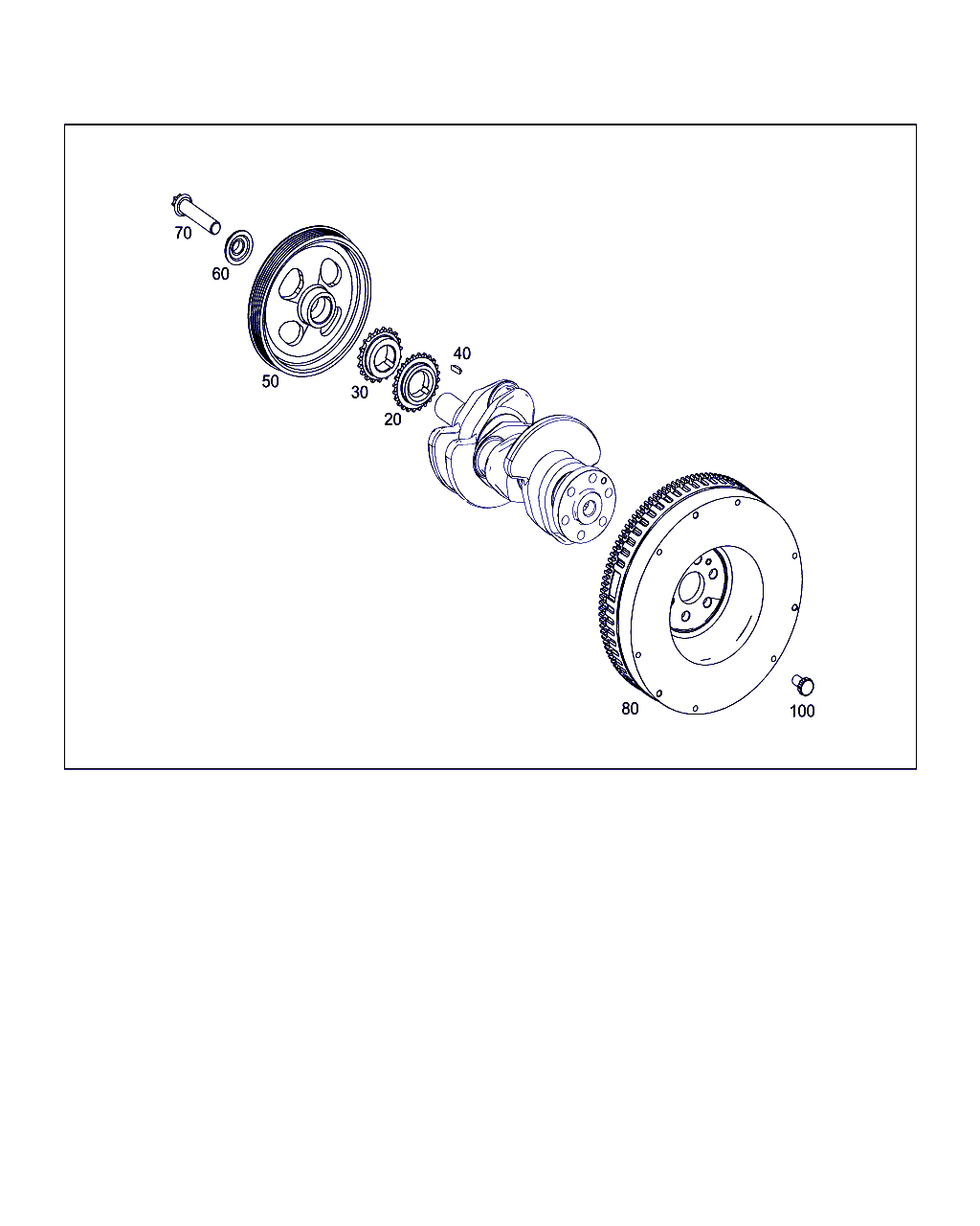 Mercedes-Benz A 660 052 01 03 - Комплект цепи привода распредвала unicars.by