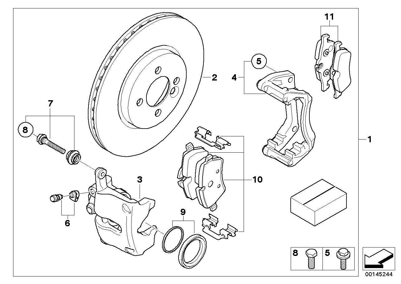 BMW 34116770191 - Тормозной суппорт unicars.by