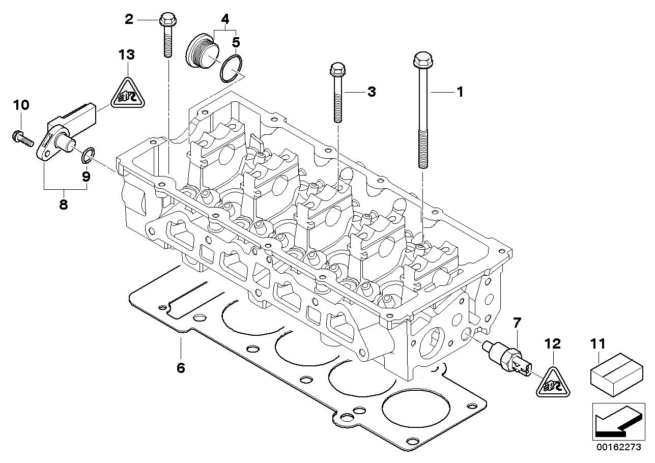 BMW 11317514982 - Прокладка, масляный насос unicars.by