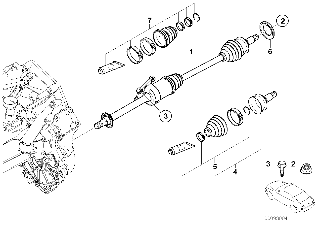 FORD 31607518246 - Пыльник, приводной вал unicars.by