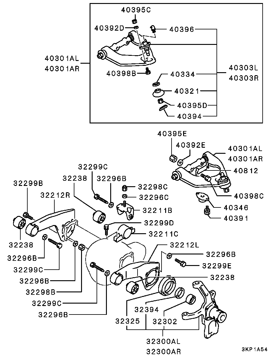 Mitsubishi MB831035 - Рычаг подвески колеса unicars.by