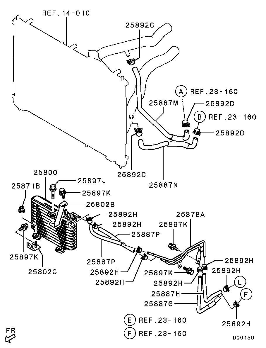 Mitsubishi MF911257 - Облицовка, противотуманная фара unicars.by